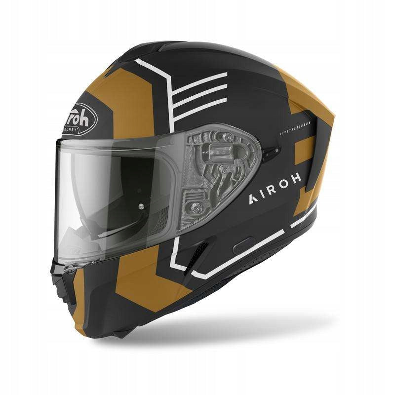 Integral helmet Airoh Spark Thrill Gold Matt Roz. M