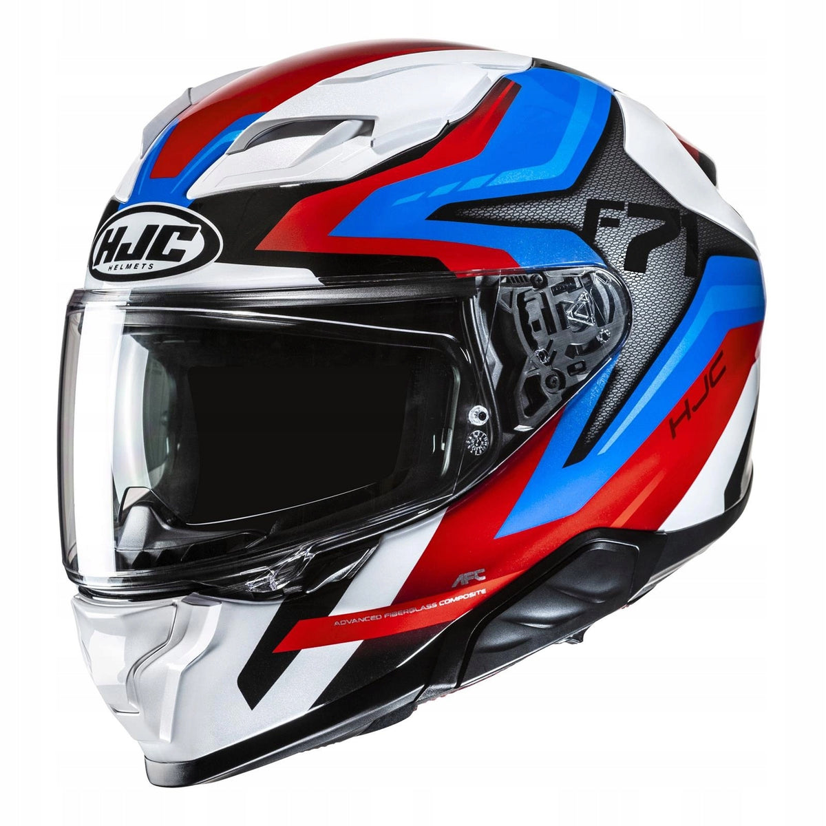 Integral helmet HJC F71 FES RED/BLUE/WHITE red blue white FREEBIES Manufacturer HJC