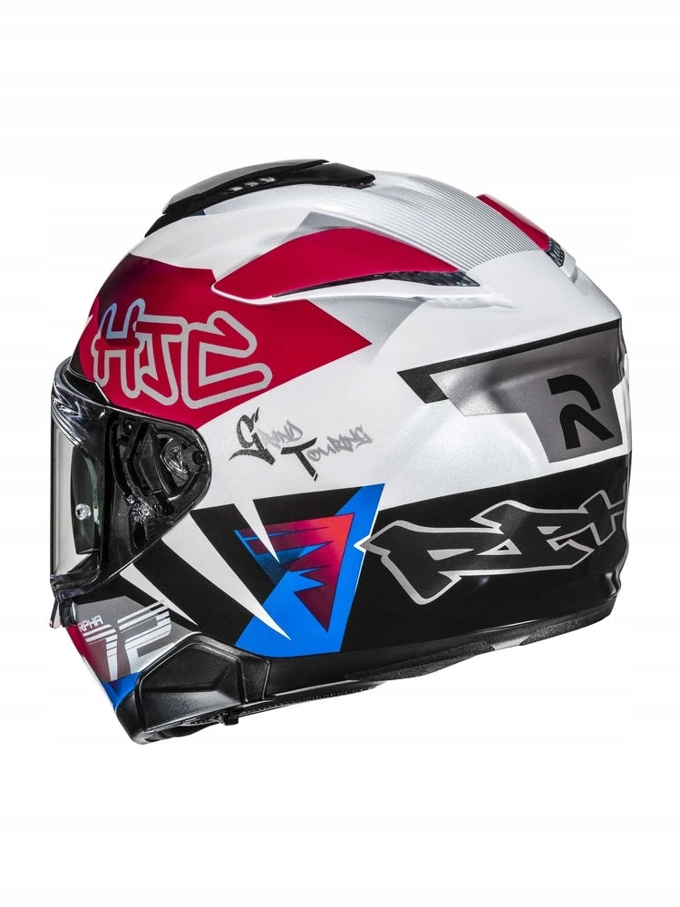 Integral helmet HJC RPHA 72 Goldy white-red r S Size S