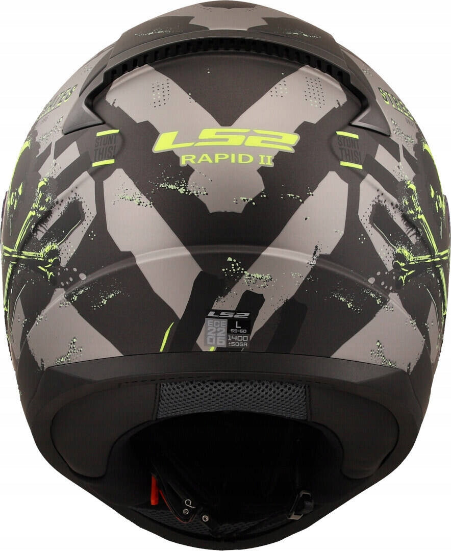 Integral helmet LS2 FF353 RAPID II PIRATES M.TITANIUM ECE 22.06 approval Manufacturer's catalog number MF31669
