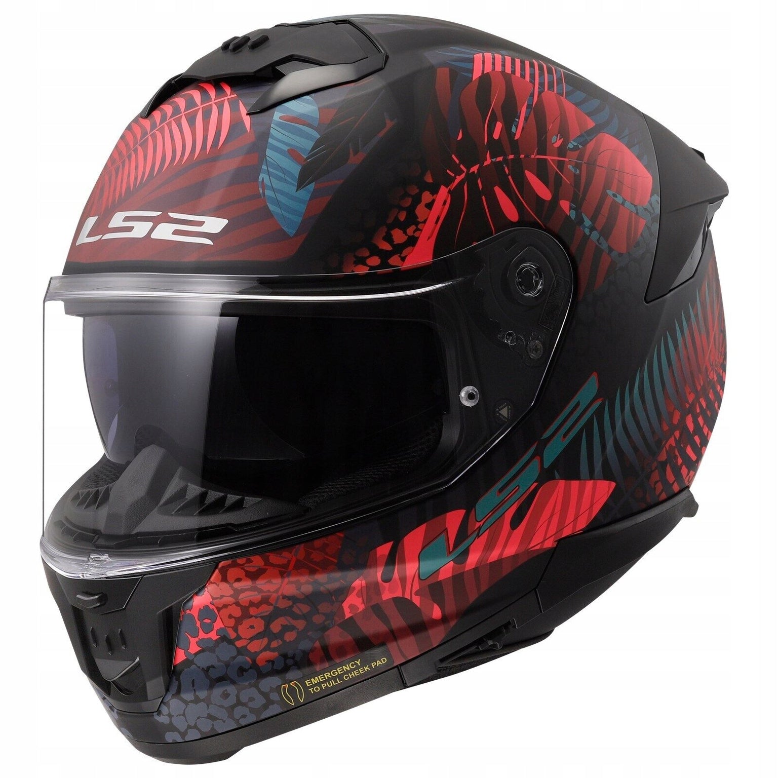 Integral helmet LS2 FF808 STREAM II JUNGLE M.BL.PINK approval ECE 22.06 Manufacturer LS2