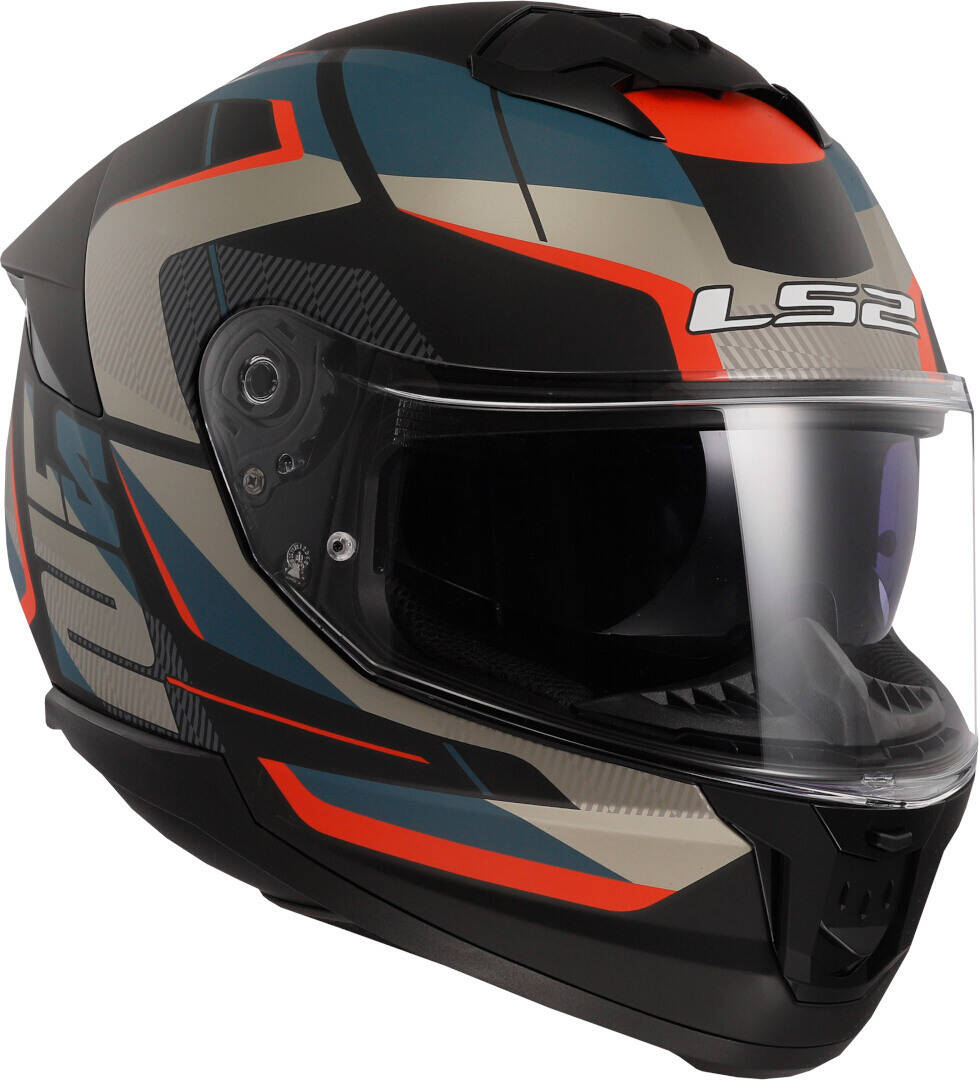 Integral helmet LS2 FF808 STREAM II ROAD M.BLACK BLUE ECE 22.06 approval Manufacturer LS2