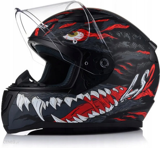 Integral helmet LS2 Rapid II ECE 22.06 Kaiju Black Red XXL Manufacturer's catalog number AK1635335327