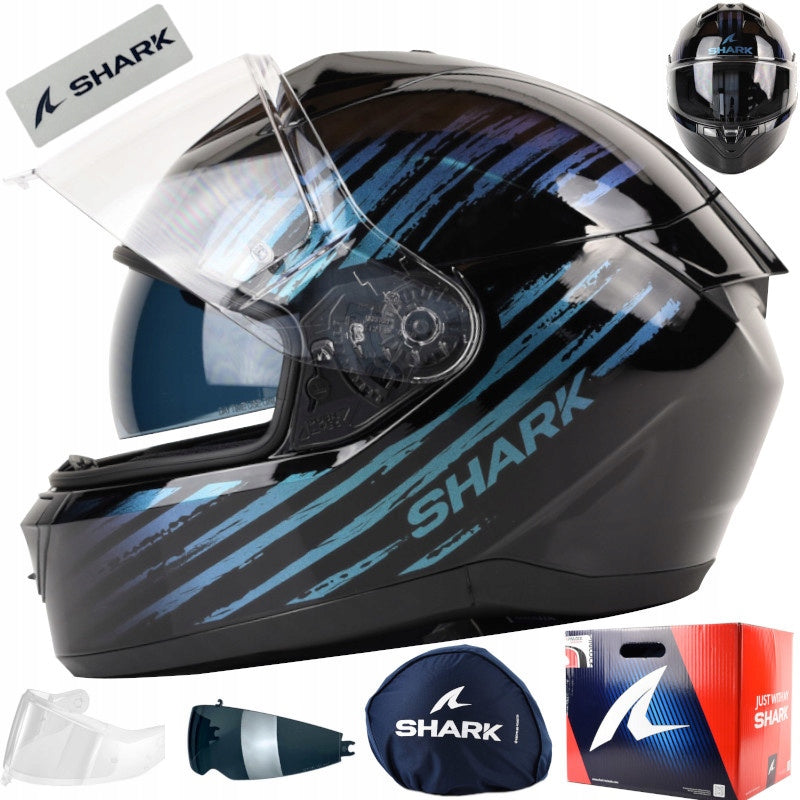 Integral helmet Shark Ridill 2 Assya Black/Purple gloss size L