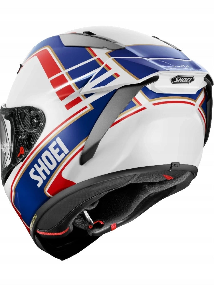Integral helmet Shoei X-SPR PRO Gardner TC-2 white-blue-red r L Packaging status original