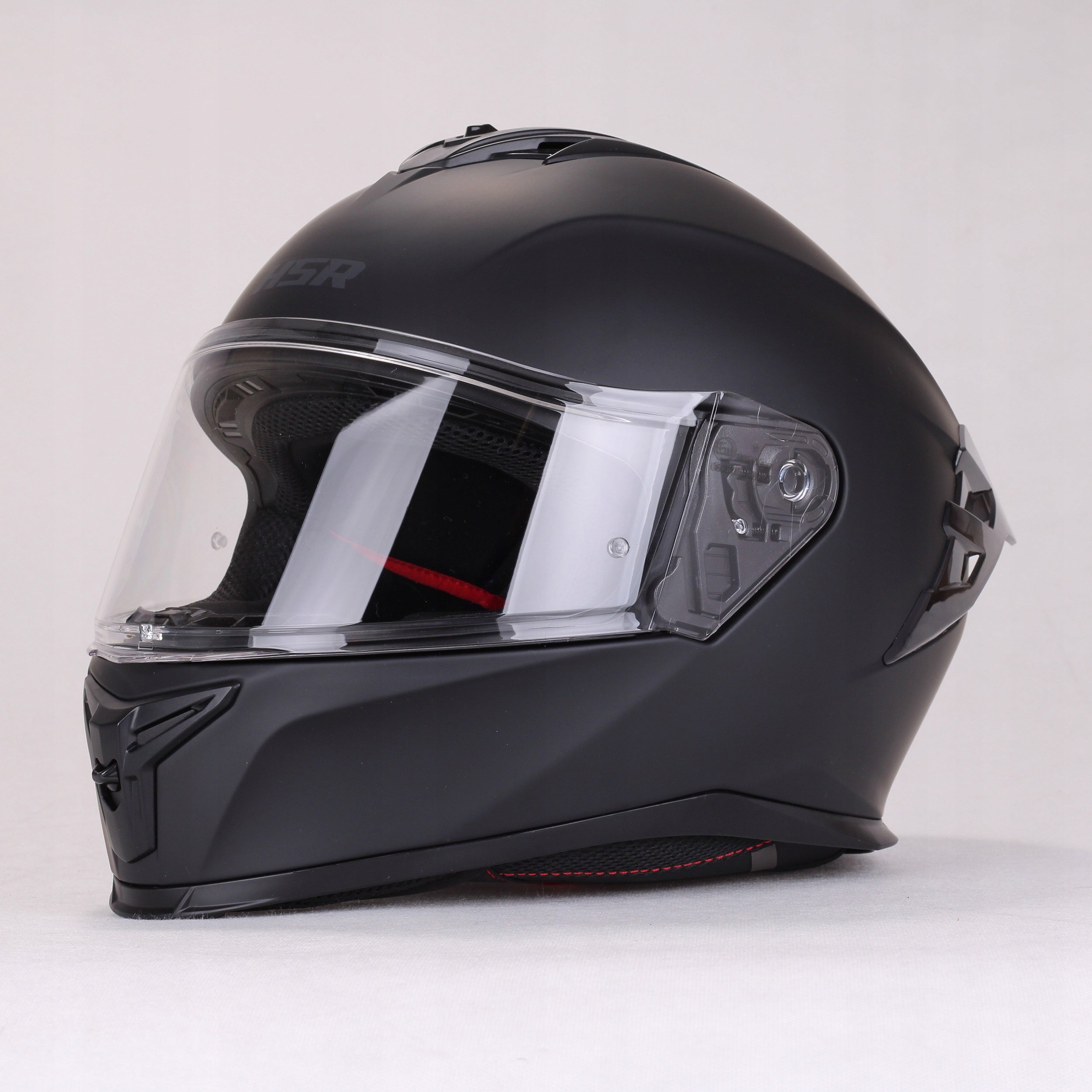 Integral helmet for motorcycle HSR HS986 black mat under Pinlock ECE 22.06 Manufacturer's catalog number HSR-HS986-11/S
