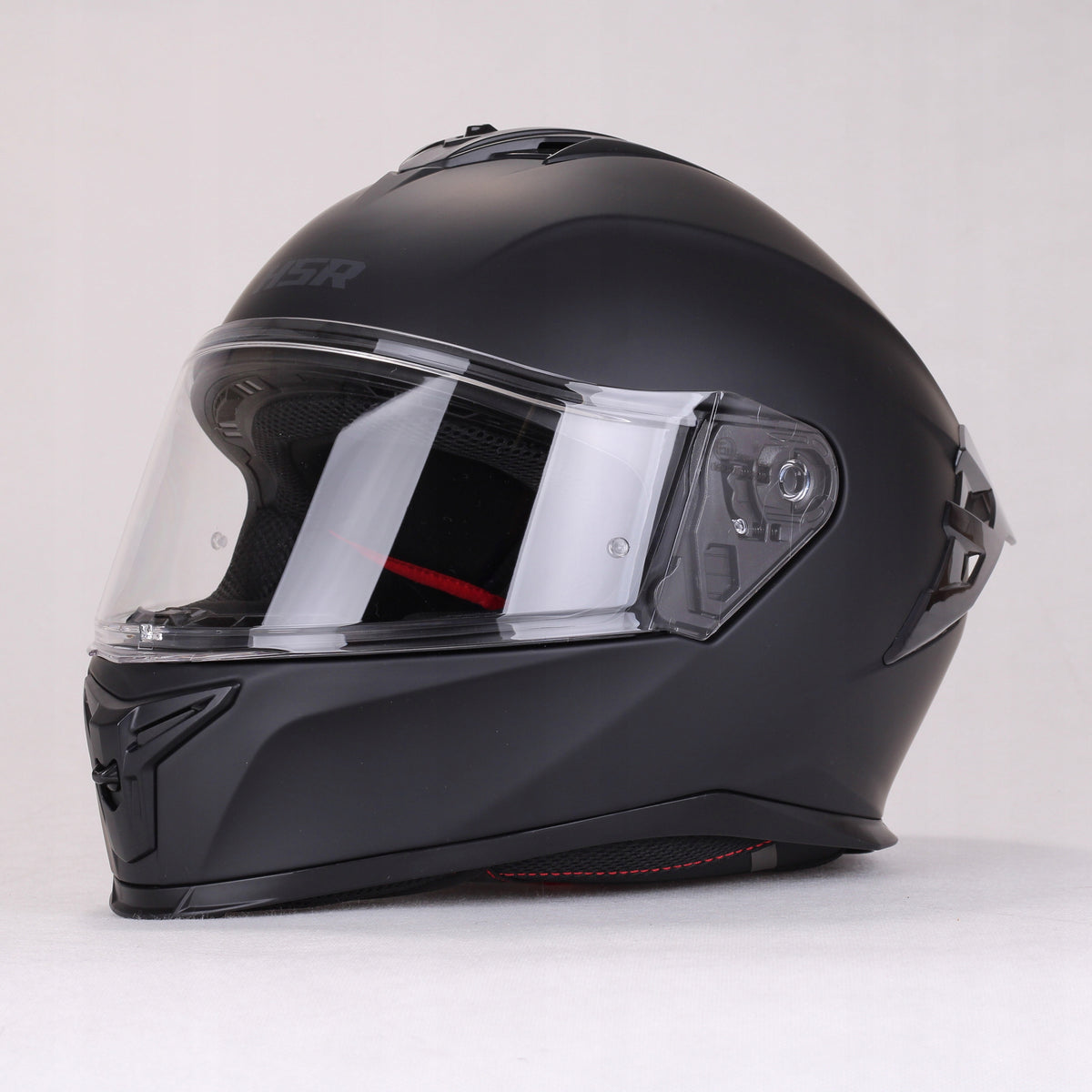 Integral helmet for motorcycle HSR HS986 black mat under Pinlock ECE 22.06 Manufacturer's catalog number HSR-HS986-11/S
