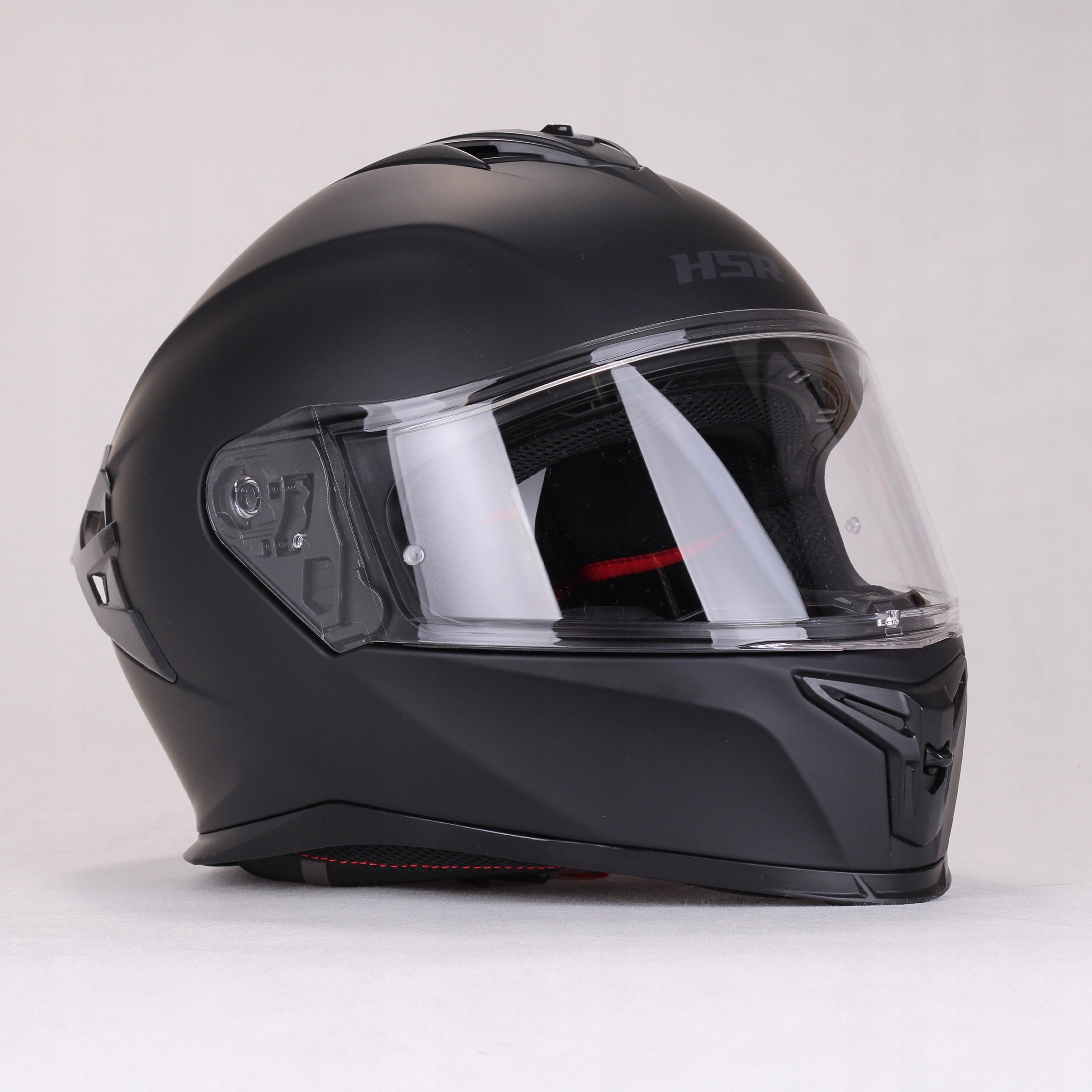 Integral helmet for motorcycle HSR HS986 black mat under Pinlock ECE 22.06 Packaging status original