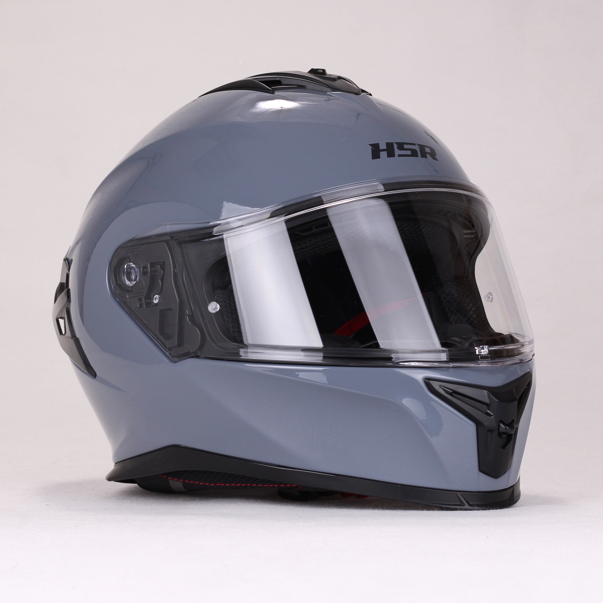 Integral helmet for motorcycle HSR HS986 nardo grey fast under Pinlock ECE 22.06 Packaging status original