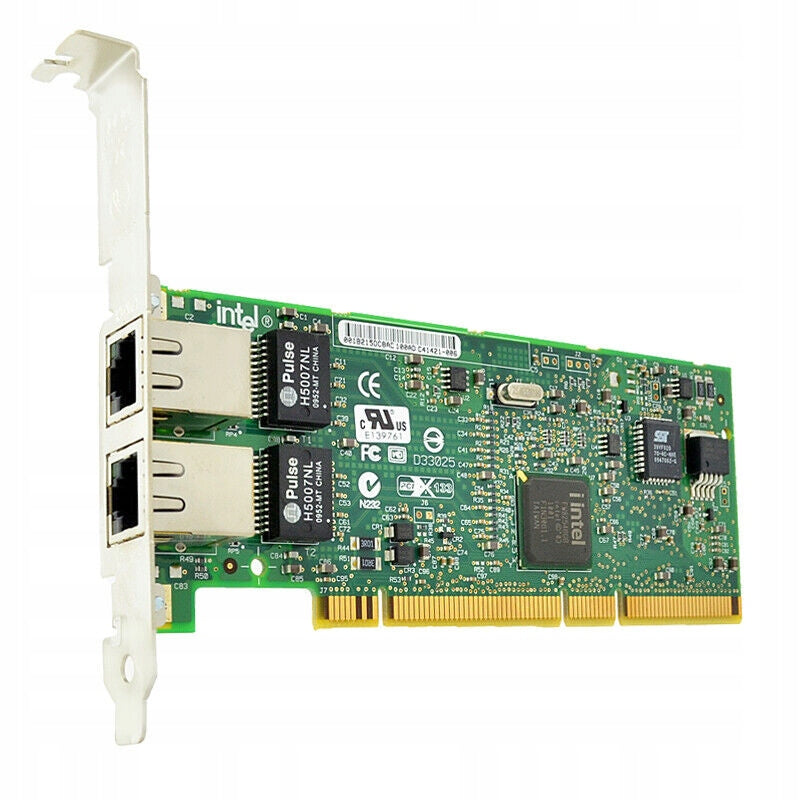 Intel PRO/1000MT Dual Port Adapter PCI-X 2x RJ45 10/100/1000 Manufacturer Intel