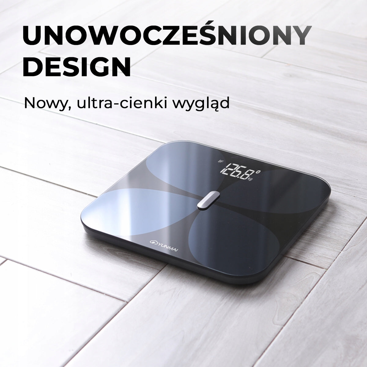 Inteligentne wagi Yunmai PRO Smart Scale Black (M1806CH-BK) Manufacturer code M1806CH-BK