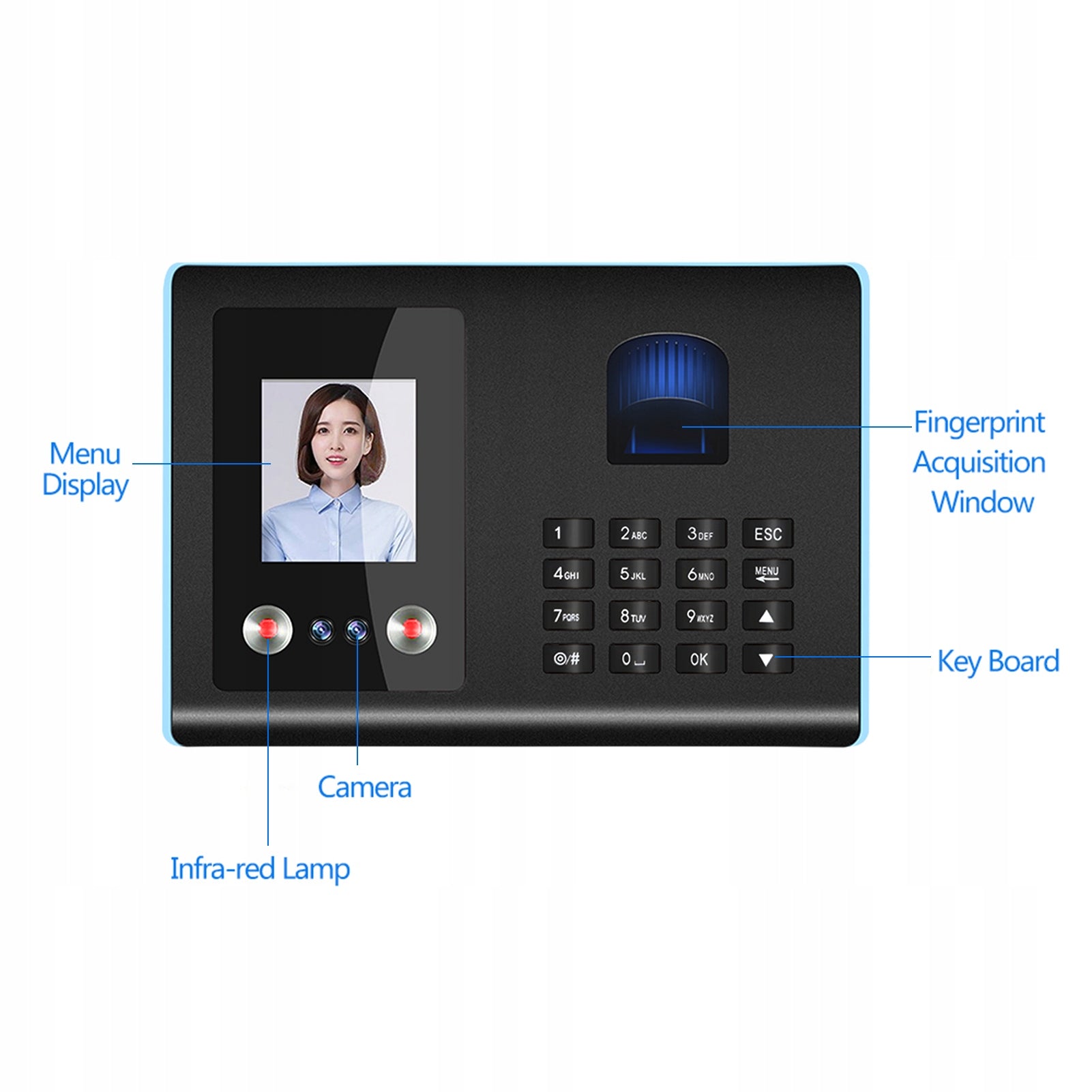 Intelligent Attendance Machine Fingerprint Face Machine ZM Printing technology other