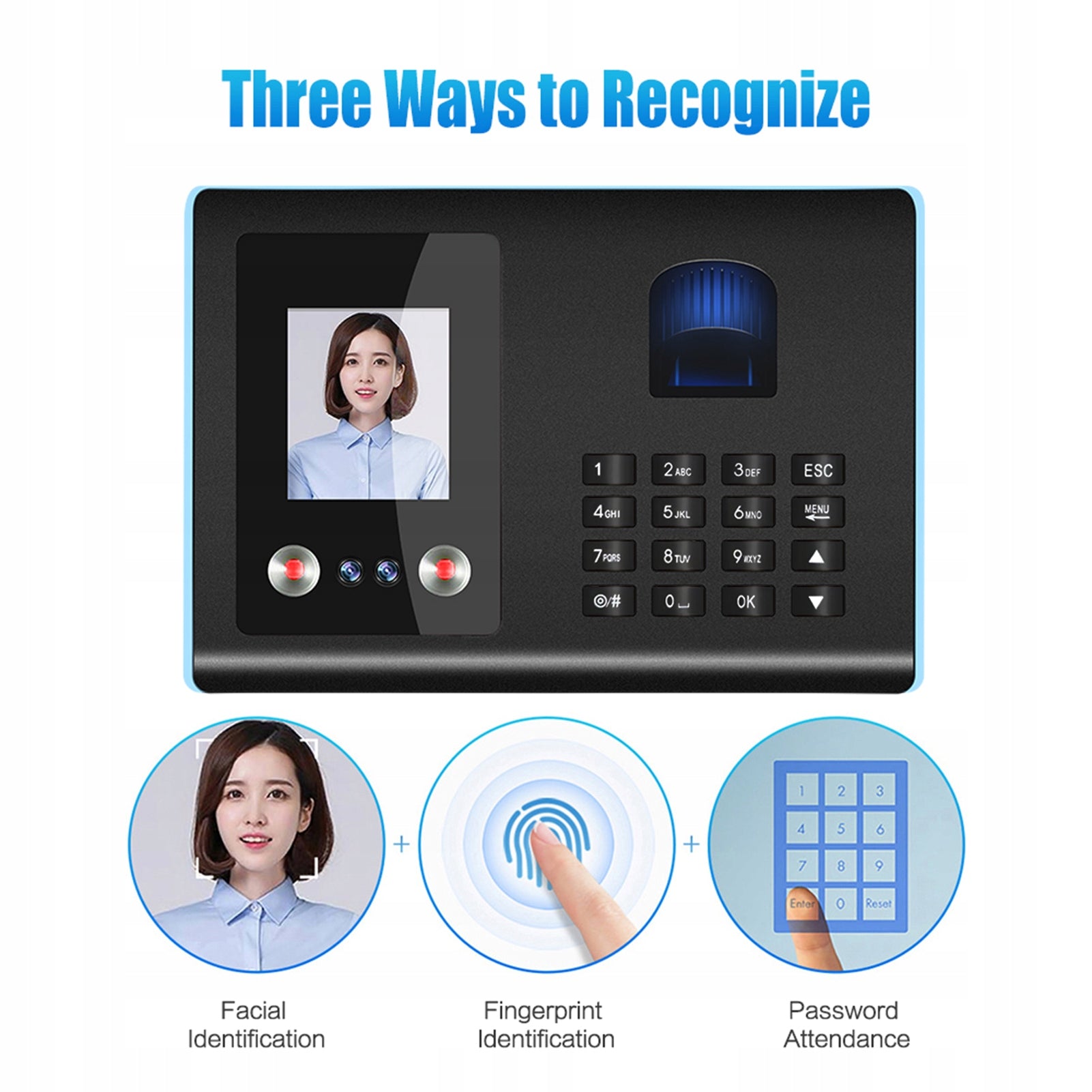 Intelligent Attendance Machine Fingerprint Face Machine ZM