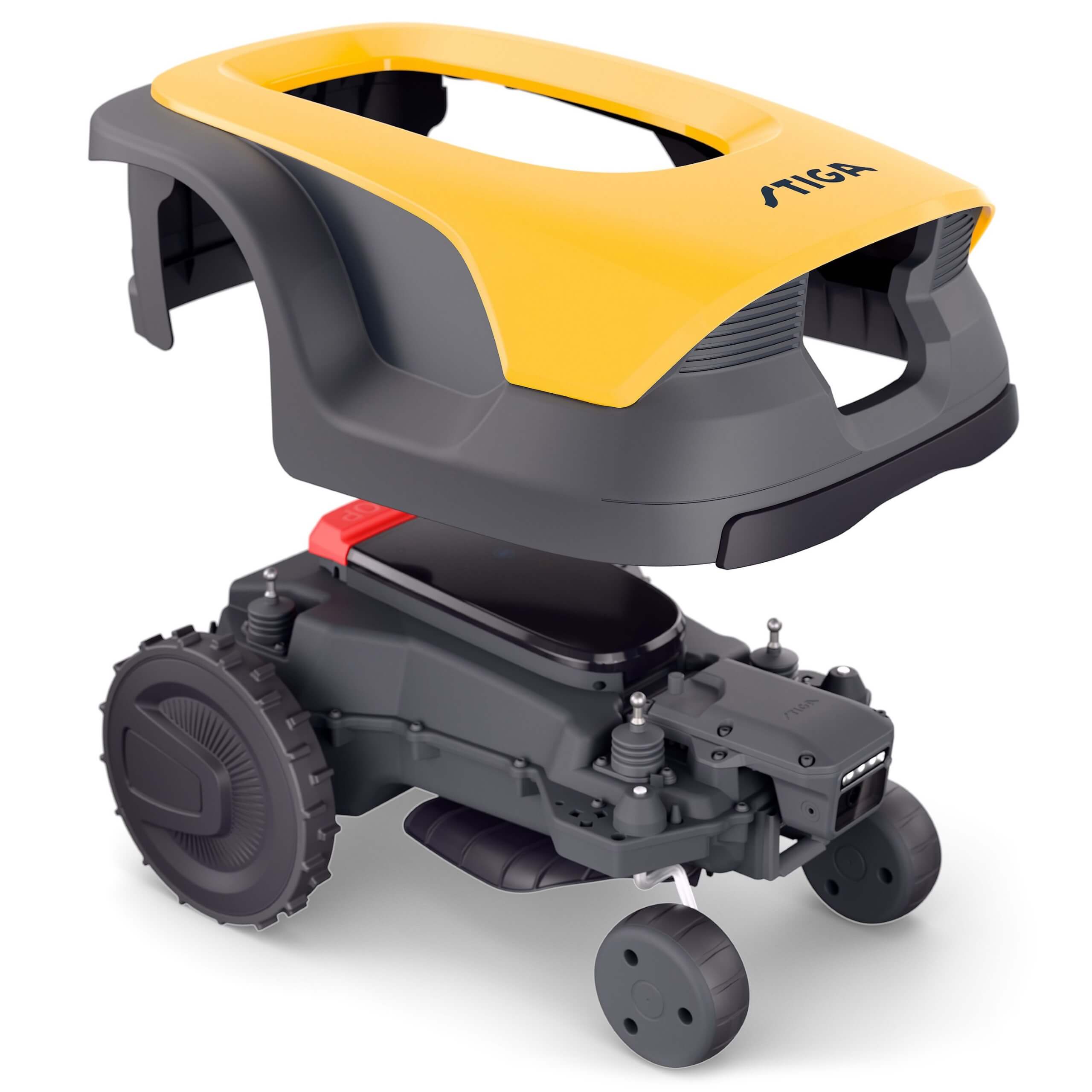Intelligent Robot Mowing Autonomous STIGA A 15v 1500 m2 AI GPS Camera Series A