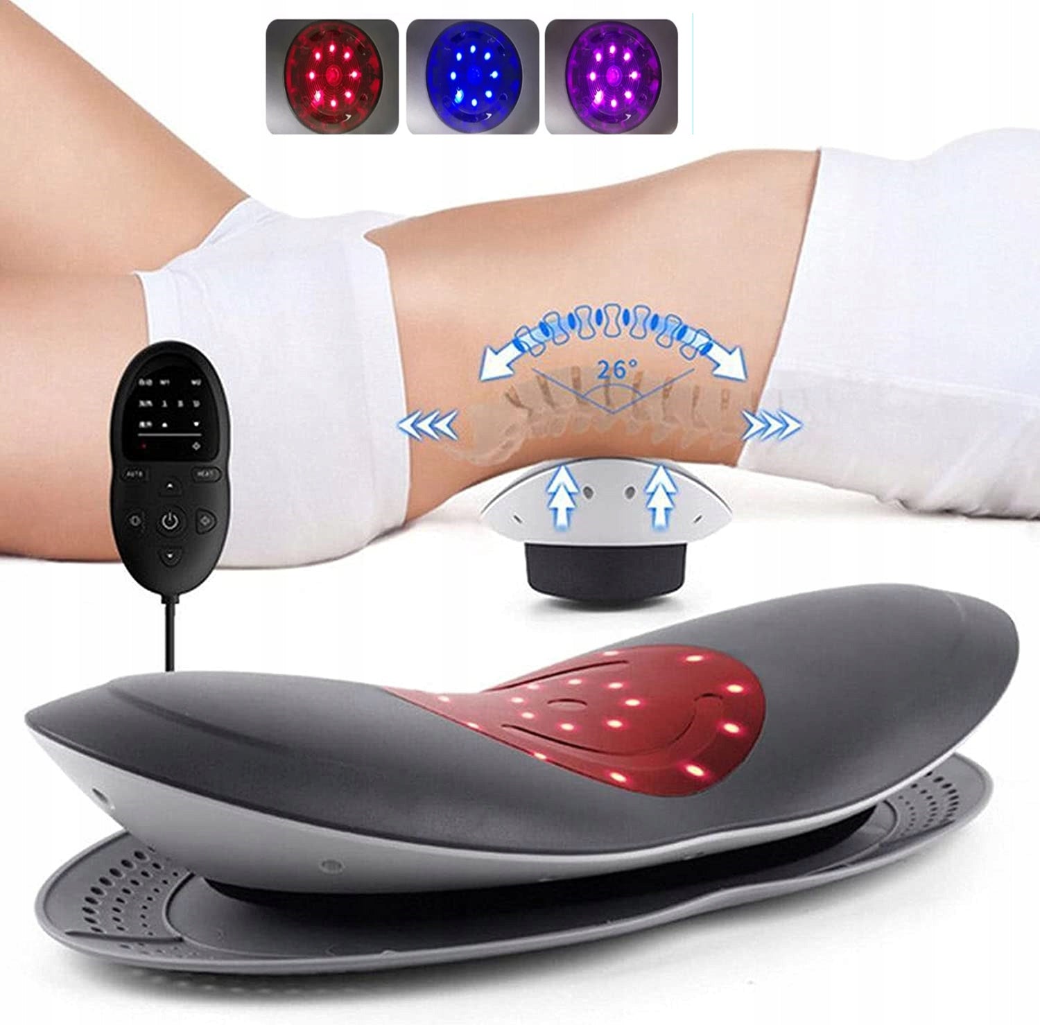 Intelligent SPINE MASSAGER LUMBAGO TENS FALA discopathy root RWA