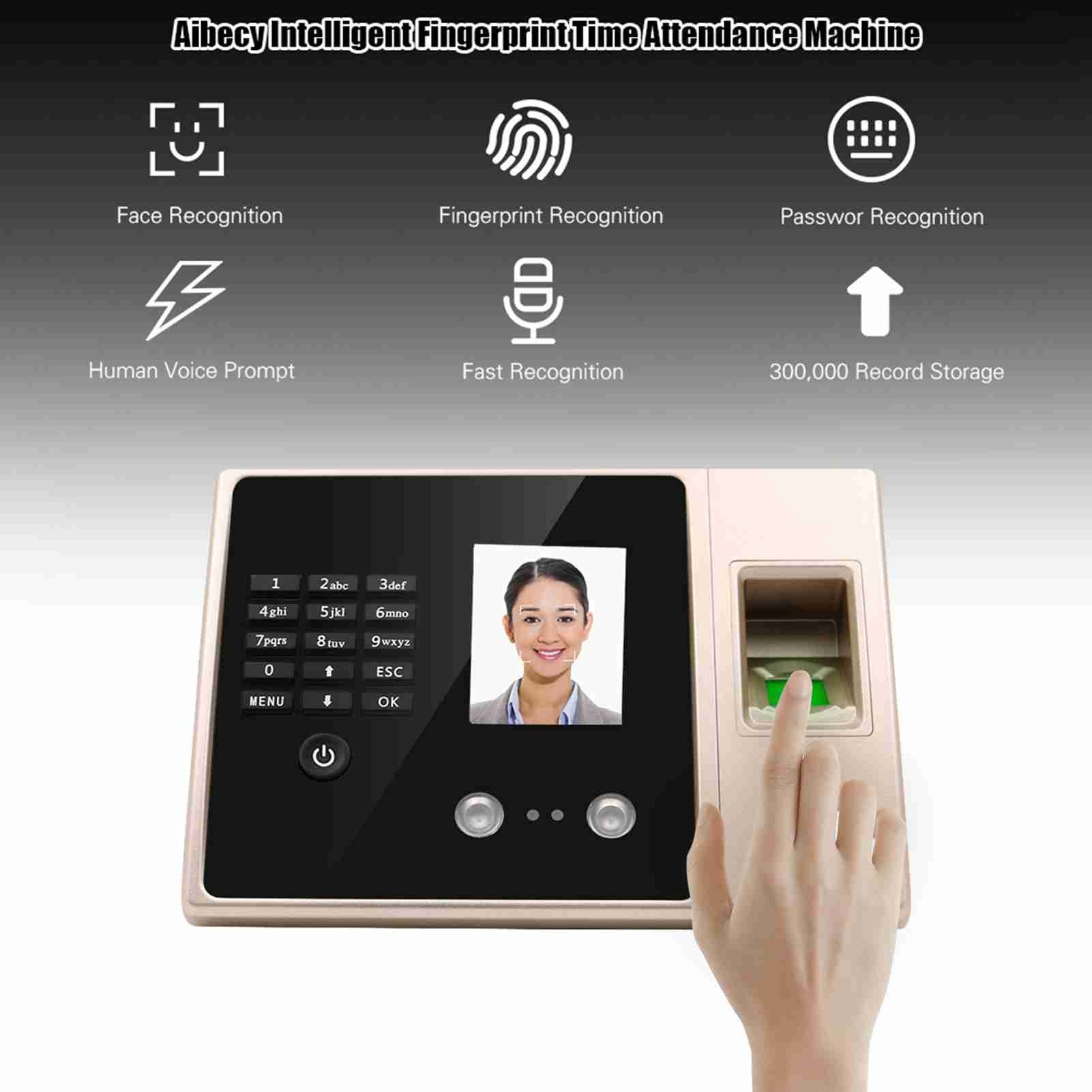 Intelligent biometric working time recording machine based on o Brand no brand