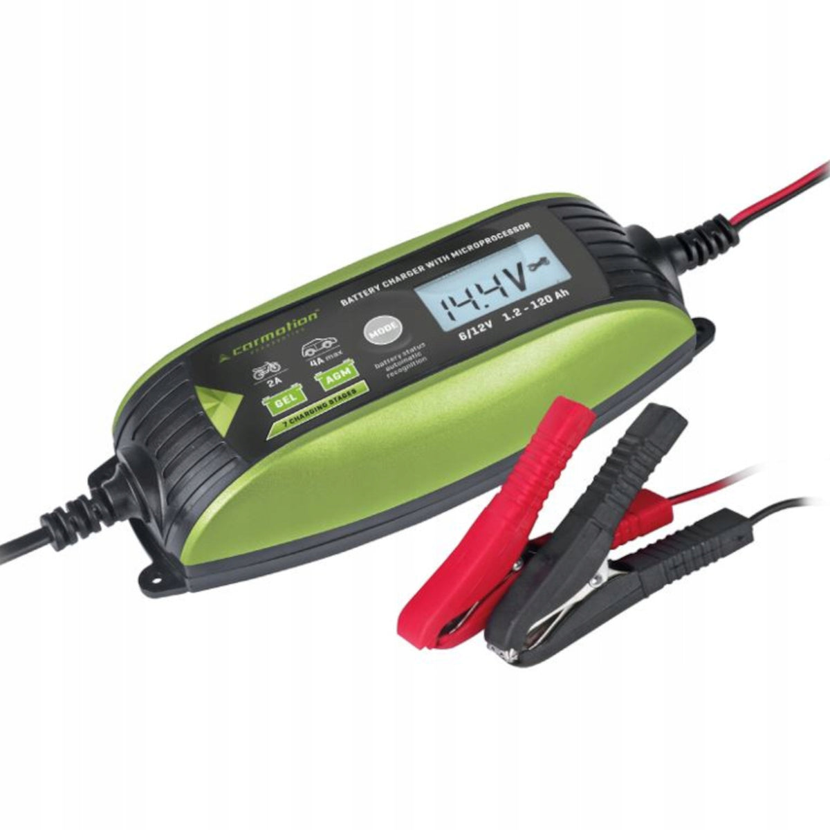 Intelligent digital rectifier for 6V/12V Carmotion batteries