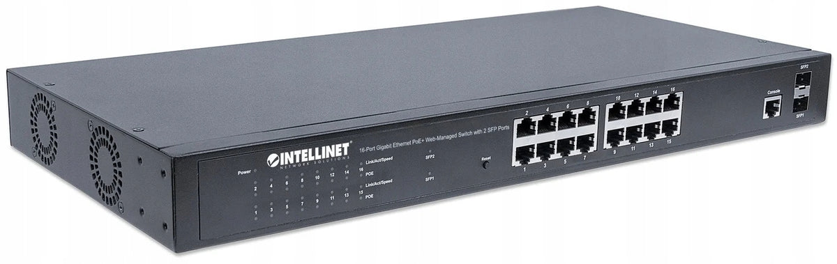Intellinet 561198 Network Switch Managed L2+ Gigabit Ethernet... Manufacturer Intellinet