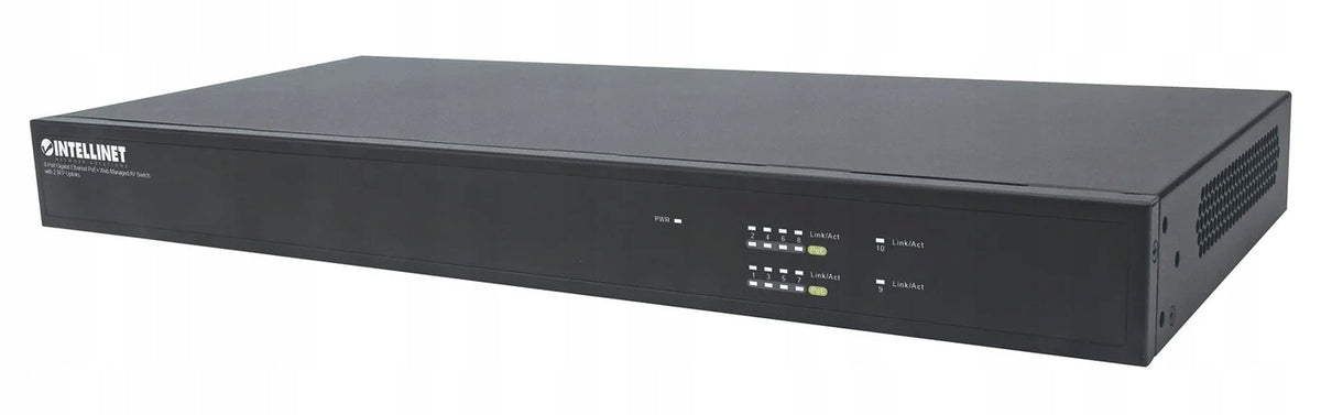 Intellinet 561433 Gigabit Ethernet Managed Network Switch (10...