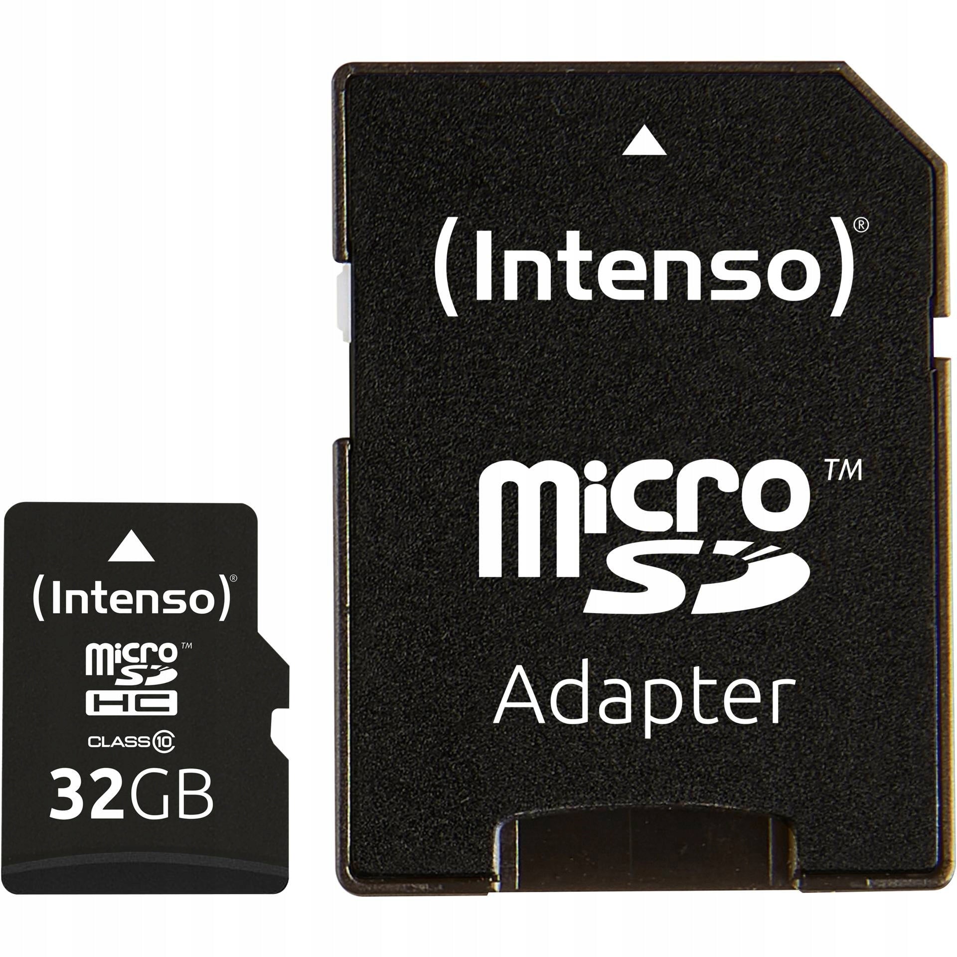 Intenso 32GB microSDHC Class 10 Memory Card