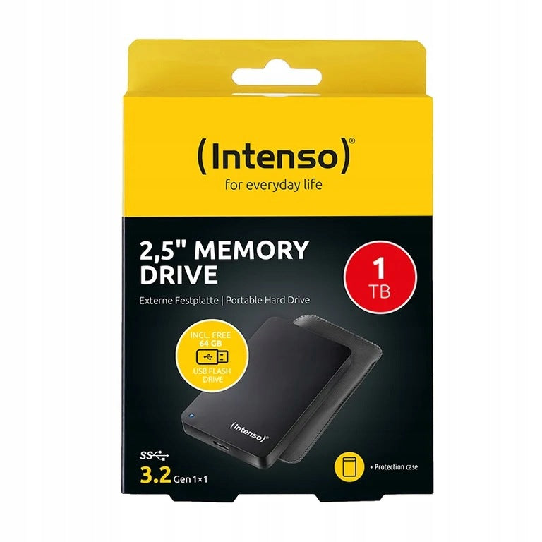 Intenso 6023690 external hard drive 1 TB 5400 RPM 2.5" Micro-USB B ... Manufacturer Intenso
