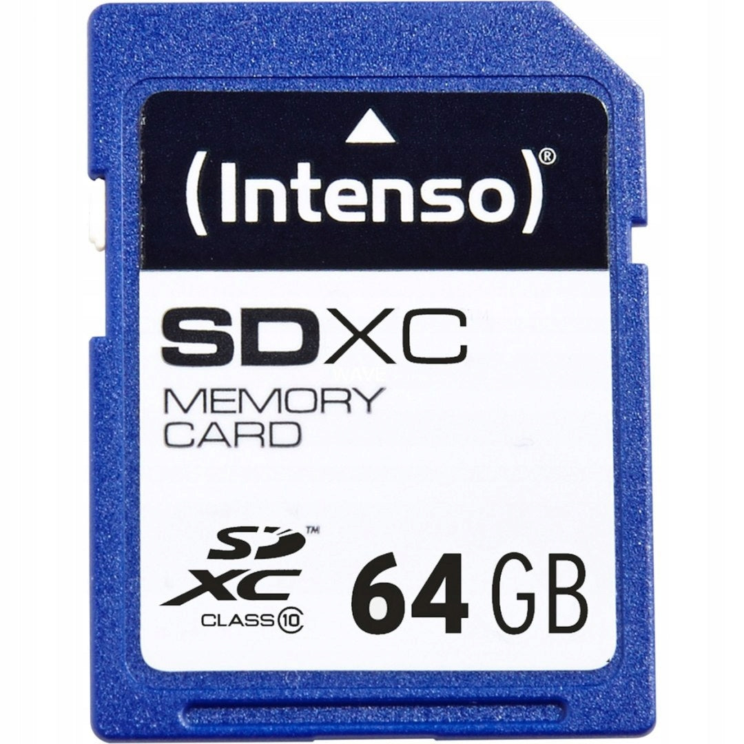 Intenso 64GB SDXC Card Class 10 Card capacity 64 GB