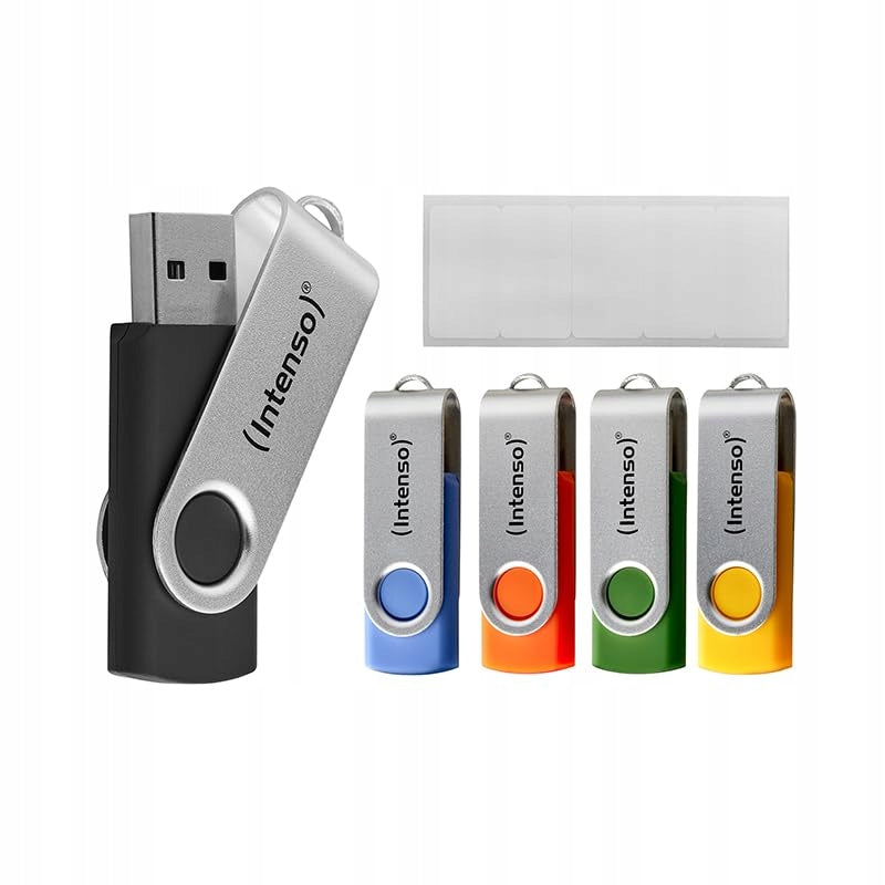 Intenso Basic Line Usb 2.0 4GB 20 Pack Pendrive Mix Colors with