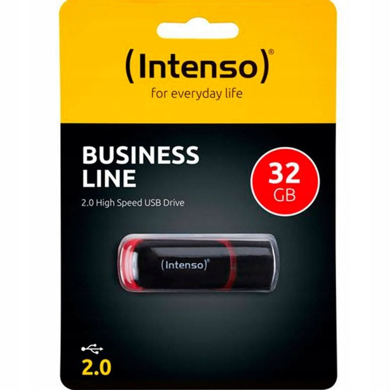 Intenso Business Line USB 2.0 32GB black-red flash drive Capacity 32 GB