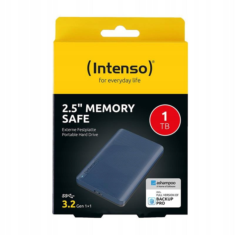 Intenso Externý HDD disk 2.5" 1TB USB 3.2 Modrý (6029565)