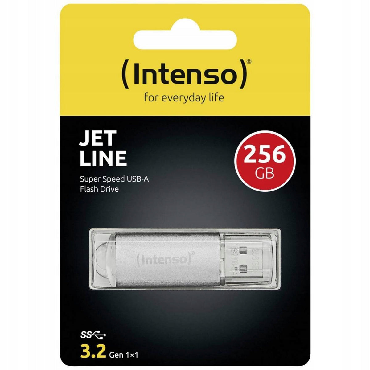 Intenso Jet Line 256GB USB 3.2 Flash Drive
