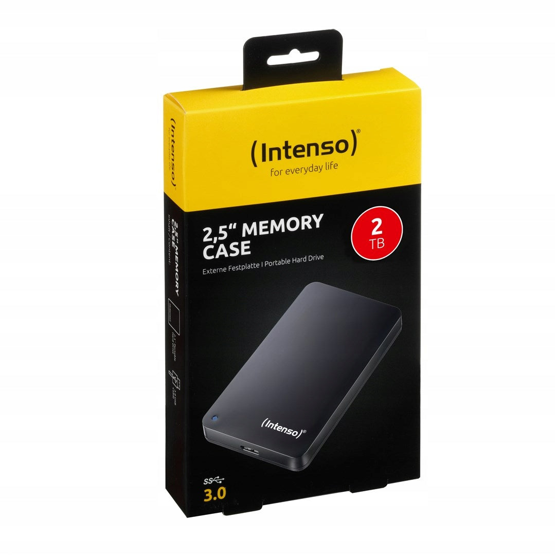 Intenso Memory Case 2TB 2.5 USB 3.0 Black Model Memory Case