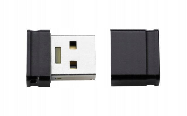 Intenso Micro Line USB 2.0 4GB Flash Drive, Black - Compact Storage Media
