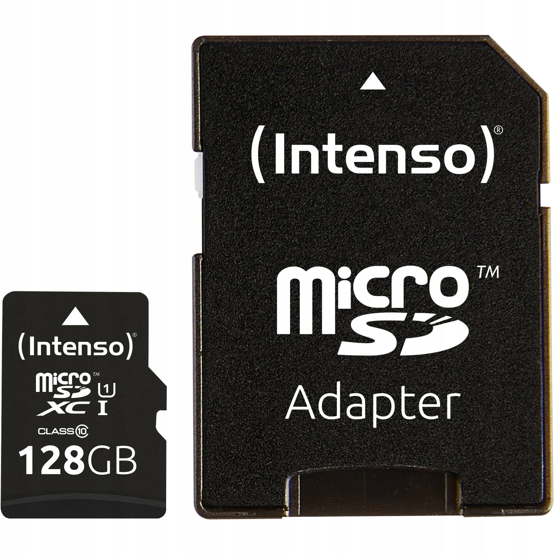 Intenso Premium 128GB Class 10 UHS-I microSDXC Card Manufacturer code 3423491