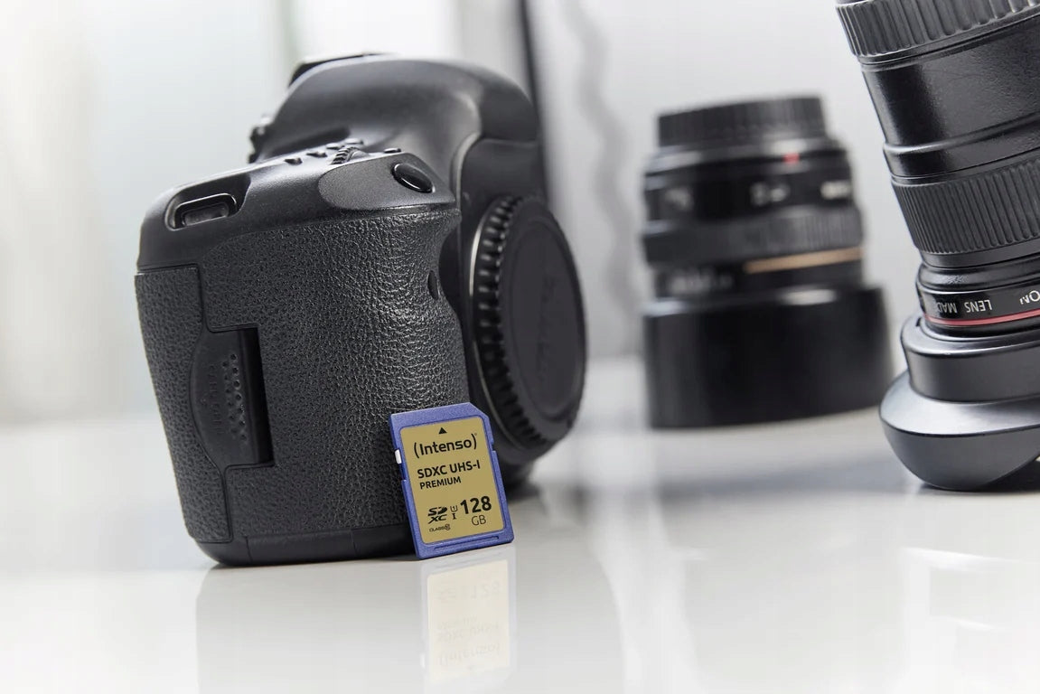 Intenso SD UHS-I Premium 128GB Memory Card - Fast and Reliable Manufacturer code SDXC 128GB
