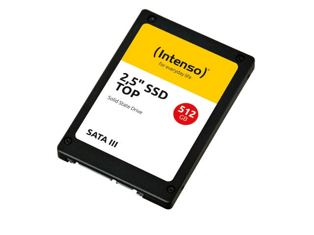 Intenso Top 512GB 2,5" SATA III SSD Packaging status original