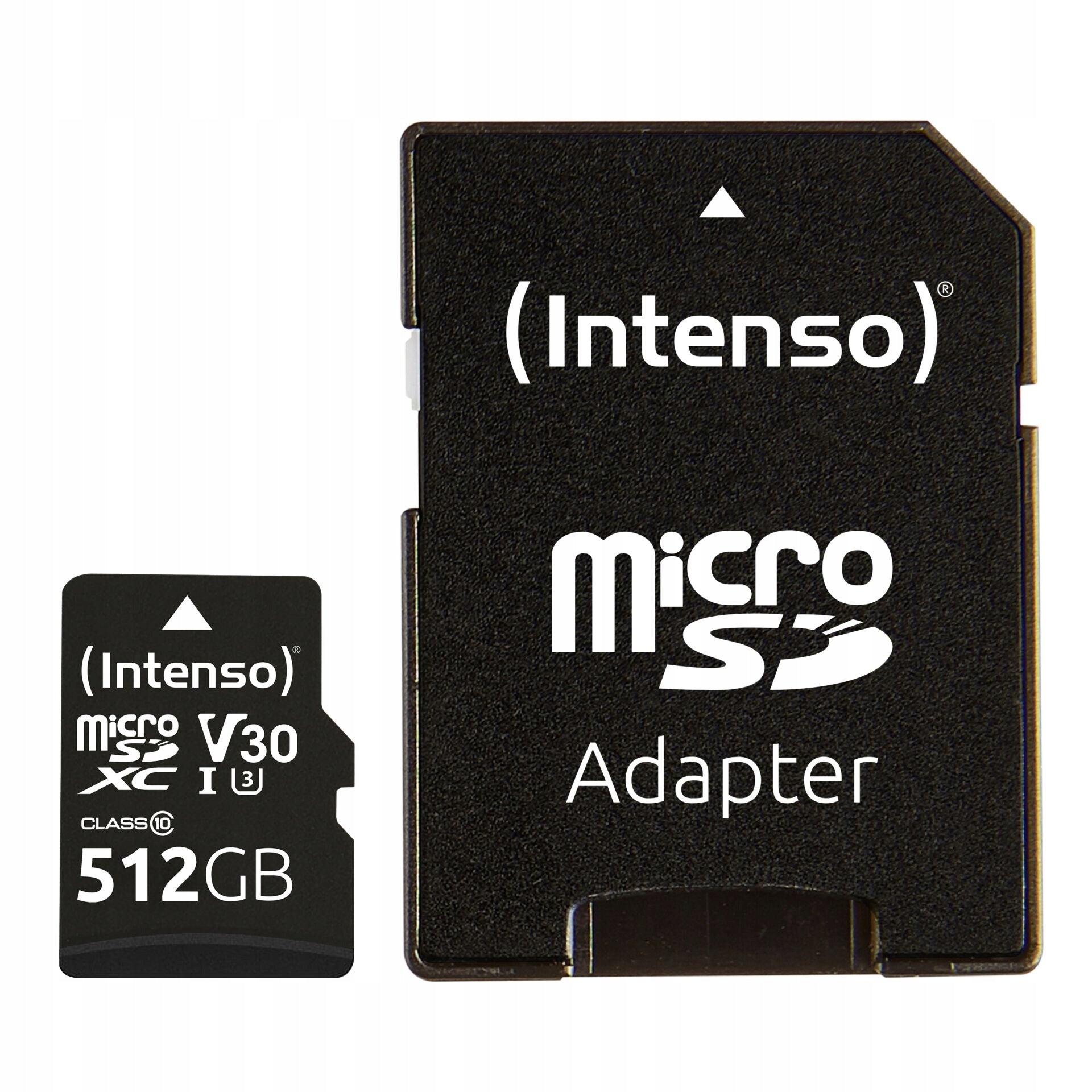 Intenso microSDXC 512GB Class 10 UHS-I Professional + Adapter