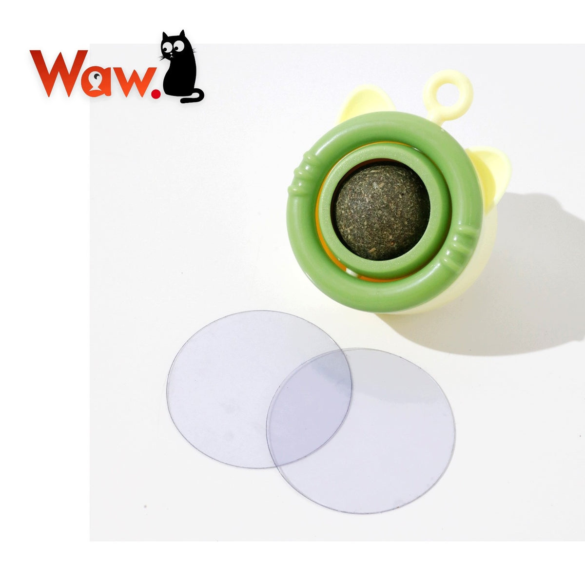 Interactive Ball Fruit Galata for Cat Licking Grey 7 cm Packaging status original