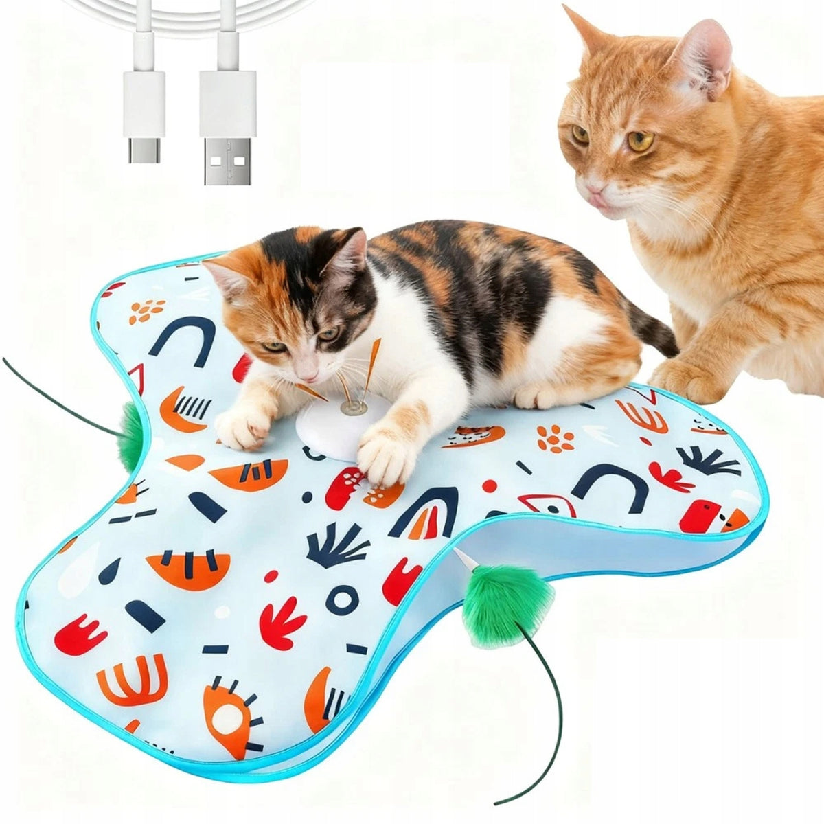 Interactive Cat Toy Intelligent Motion Sensor with Mouse Sounds Packaging status original