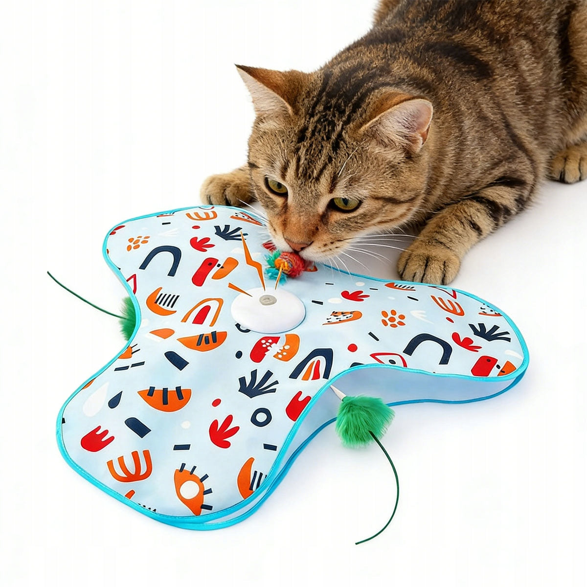 Interactive Cat Toy Intelligent Motion Sensor with Mouse Sounds