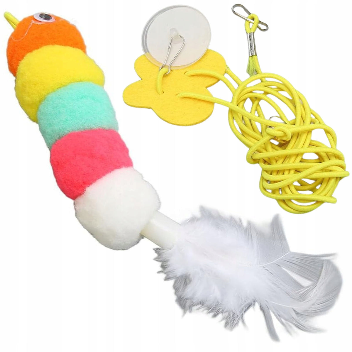 Interactive Cat Toy PETSTORY Balls with Feathers 2m
