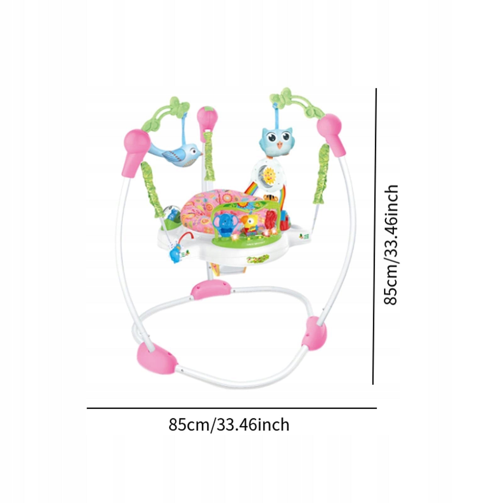 Interactive Play Center Discovery Activity Jumper Multifunctional Baby Red Packaging status original