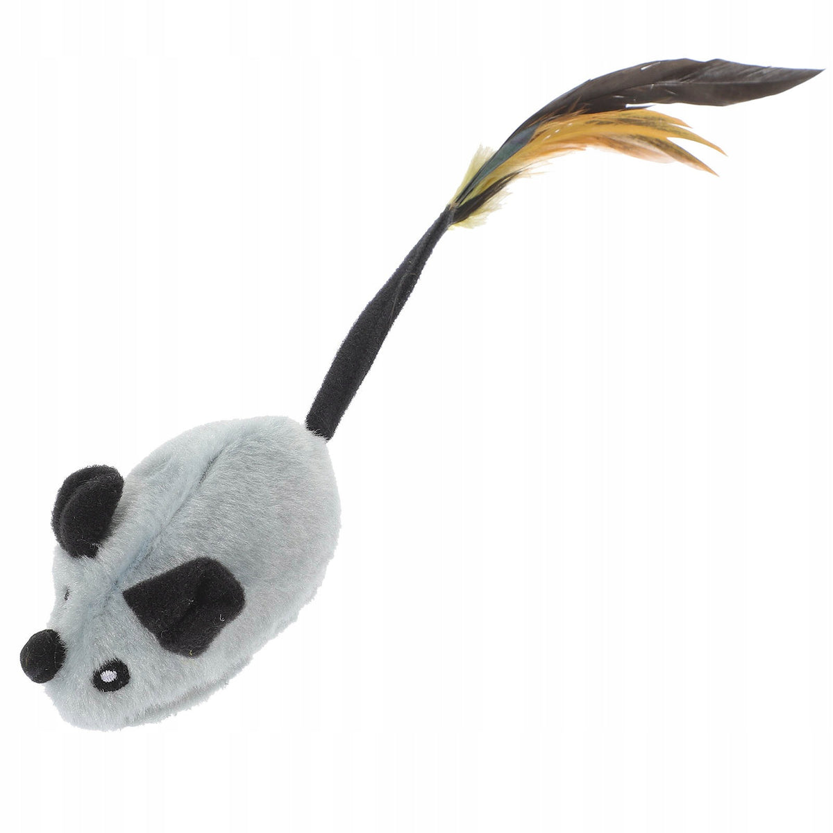 Interactive Plush Mouse Toy for Cats with Automatic Moving Design