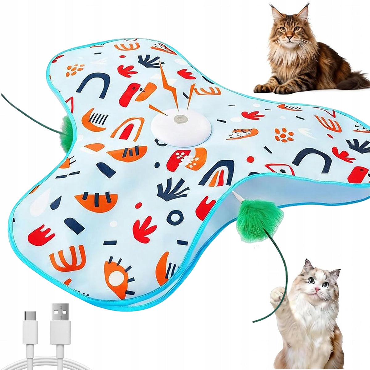 Interactive cat toy Mouse sounds light super fun pet