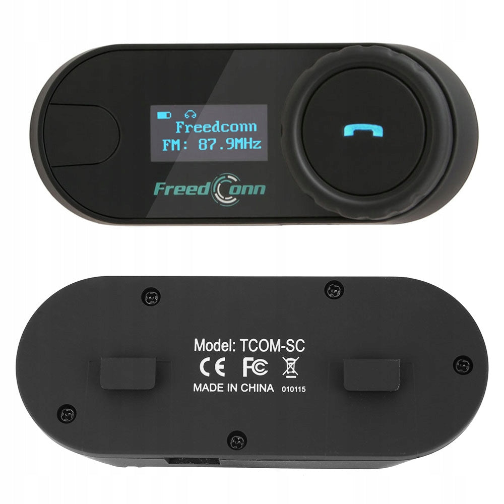 Intercom FreedConn T-Com SC black Bluetooth FM Radio Manufacturer's catalog number T-Com SC V3