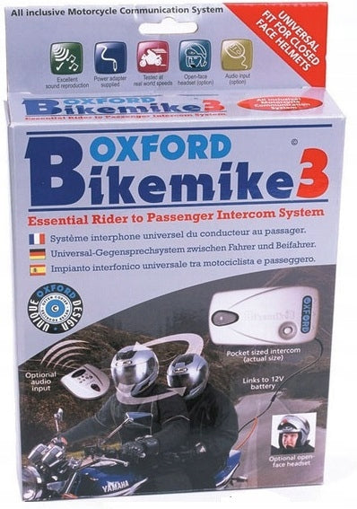 Intercom by OXFORD BIKE MIKE 3 YAMAHA SUZUKI