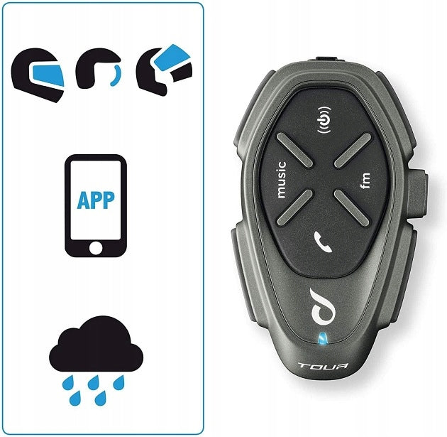 Intercom for helmet Tour HD PL messages INTERPHONE | INTERPHOTOURHD Manufacturer INTERPHONE