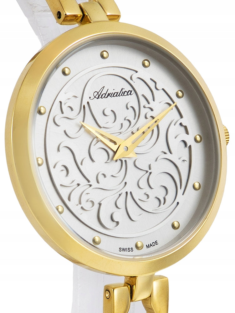 Interesting Dial Watch Adriatica A3746.1143Q Manufacturer code A3746.1143Q