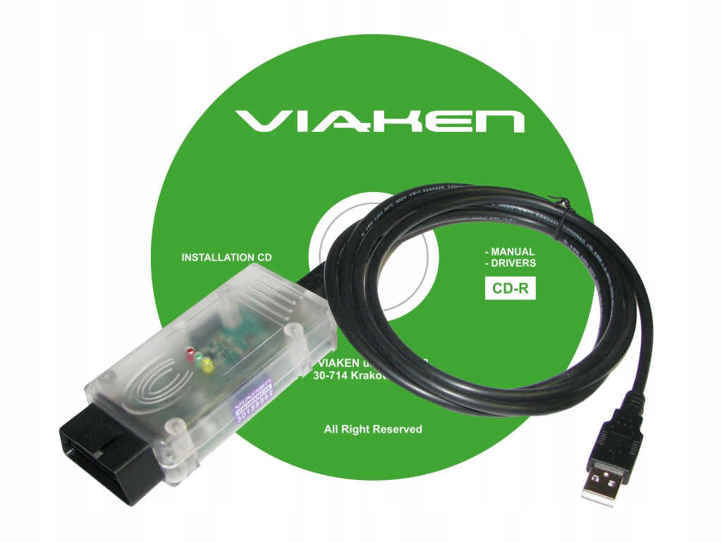 Interface Opel Scanner CAN USB program with license