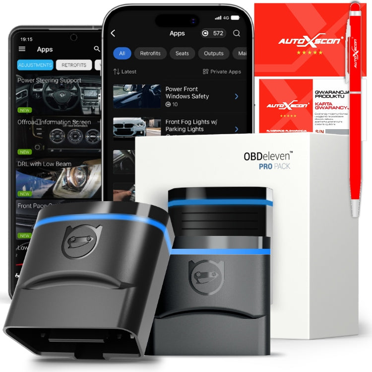 Interface VAG OBDeleven PRO PACK+100 credits Next Generation Polish DEALER Manufacturer code OBDeleven PRO pack+100 kredytów
