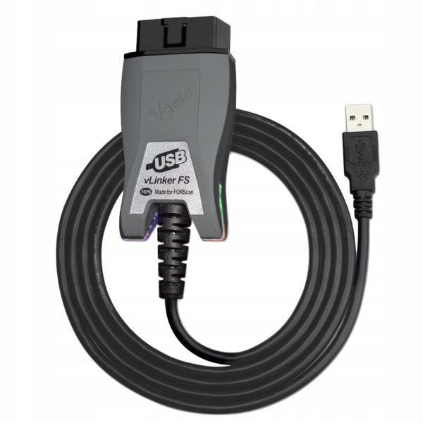Interface Vgate vLinker FS USB FORScan Ford FEPS MS CAN MIC3322 OBD2 Manufacturer code Vgate vLinker FS USB FORScan Interfejs Ford